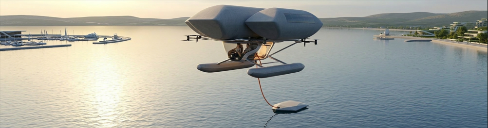 水陆空飞空艇概念图